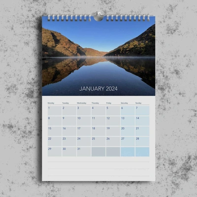  Personalised - Calendar - For - 2024 Glendalough Ireland