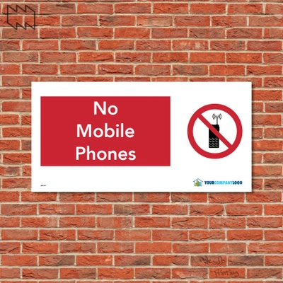  No Mobile Phones Sign Wdp - P17