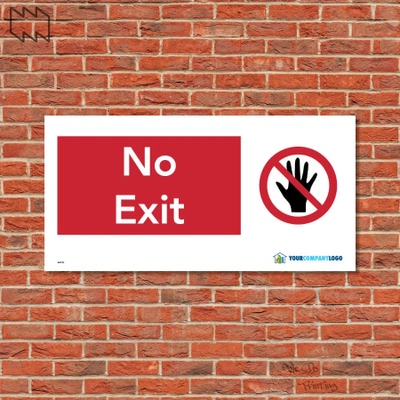  No Exit Sign Wdp - P2