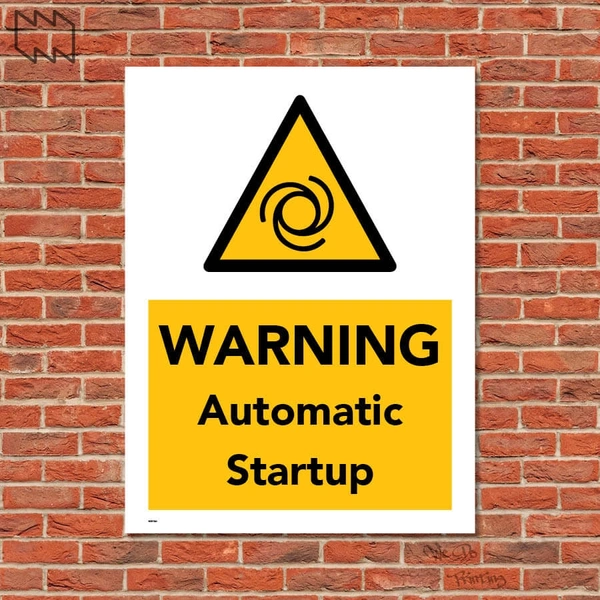  Warning Automatic Startup Wdp - F24