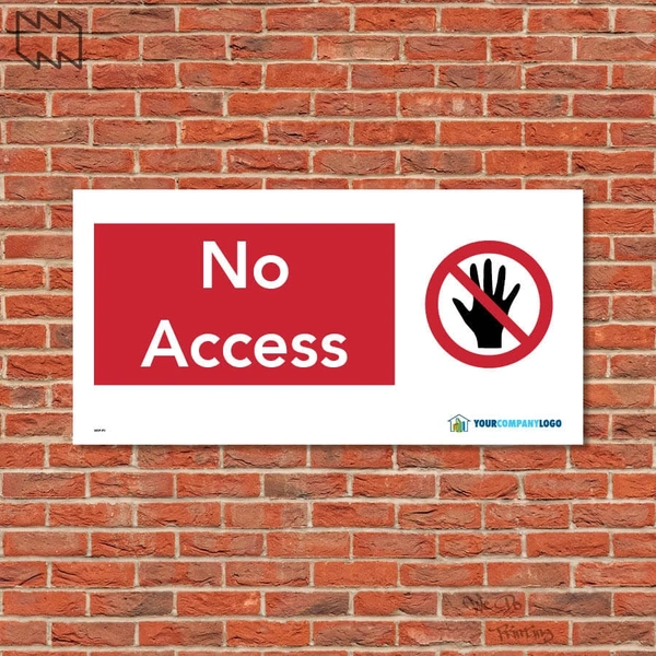  No Access Sign Wdp - P3