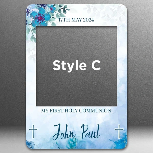  Communion - Selfie - Frame - Blue - Style - C