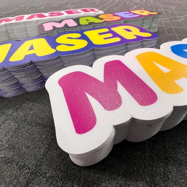 Die Cut Stickers Ireland | Custom Shape Stickers | We Do Printing