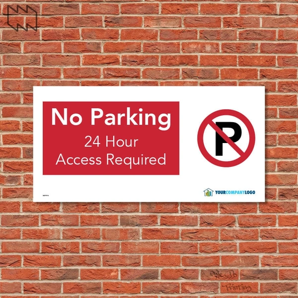  No Parking 24 Hour Access Required Sign Wdp - P14